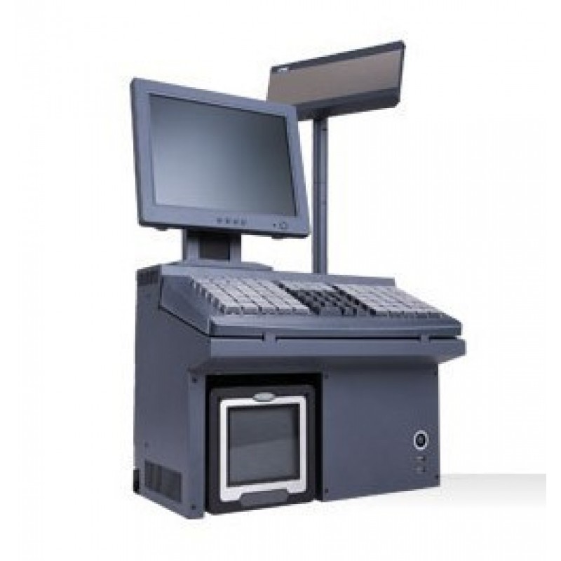 POS система CITAQ S8 Комплект с чековым принтером, монитором, клавиатурой и считывателем.